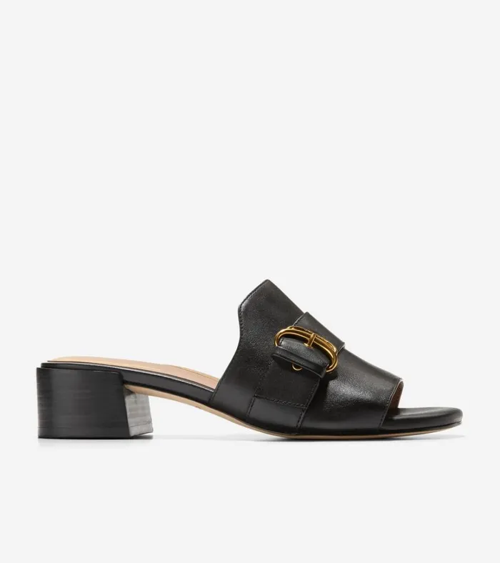 Crosby Slide Sandals Black Women Cole Haan Sandals