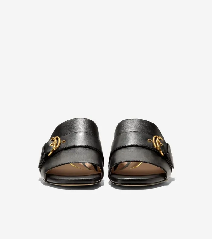 Crosby Slide Sandals Black Women Cole Haan Sandals