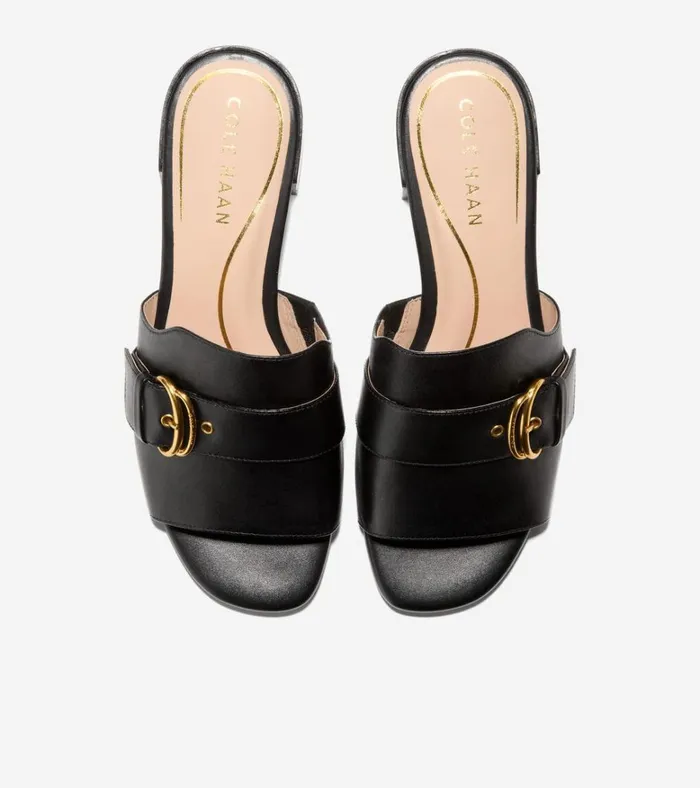Crosby Slide Sandals Black Women Cole Haan Sandals