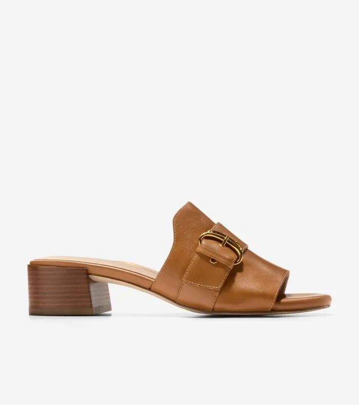 Crosby Slide Sandals Caramel Women Cole Haan Sandals