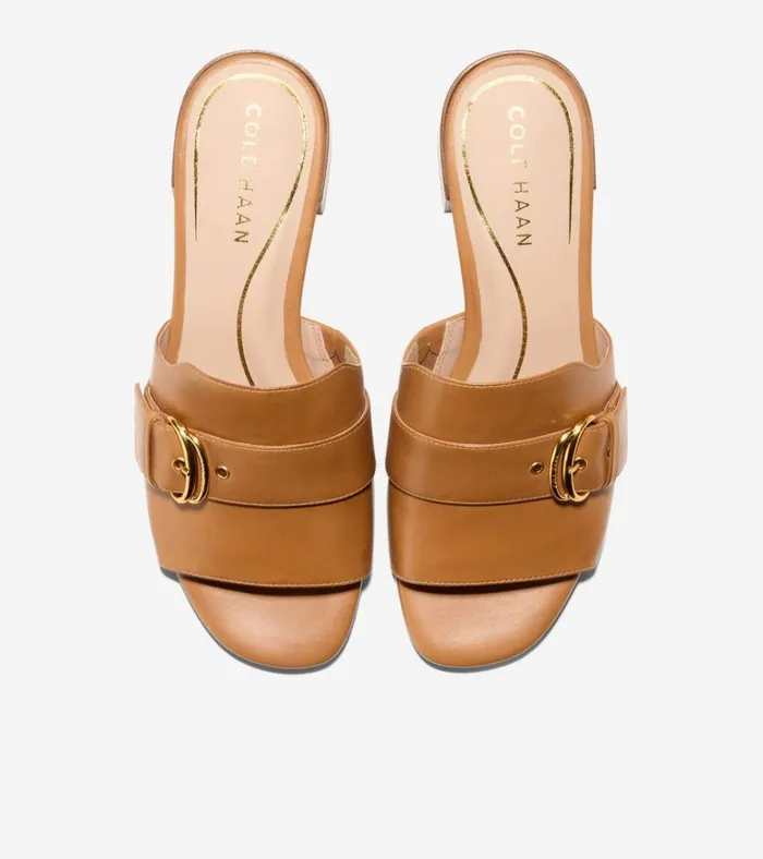 Crosby Slide Sandals Caramel Women Cole Haan Sandals
