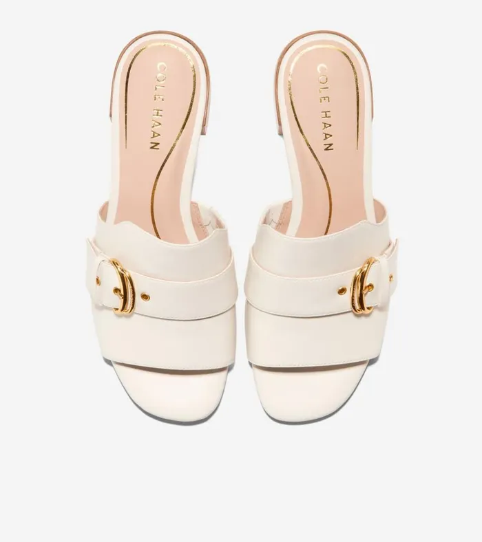 Crosby Slide Sandals Ivory Women Cole Haan Sandals