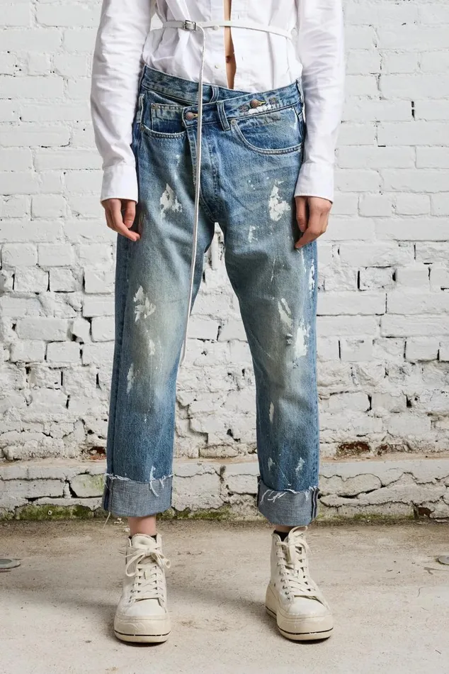 CROSSOVER JEAN 8211 ESTILL BLUE Women R13 Denim