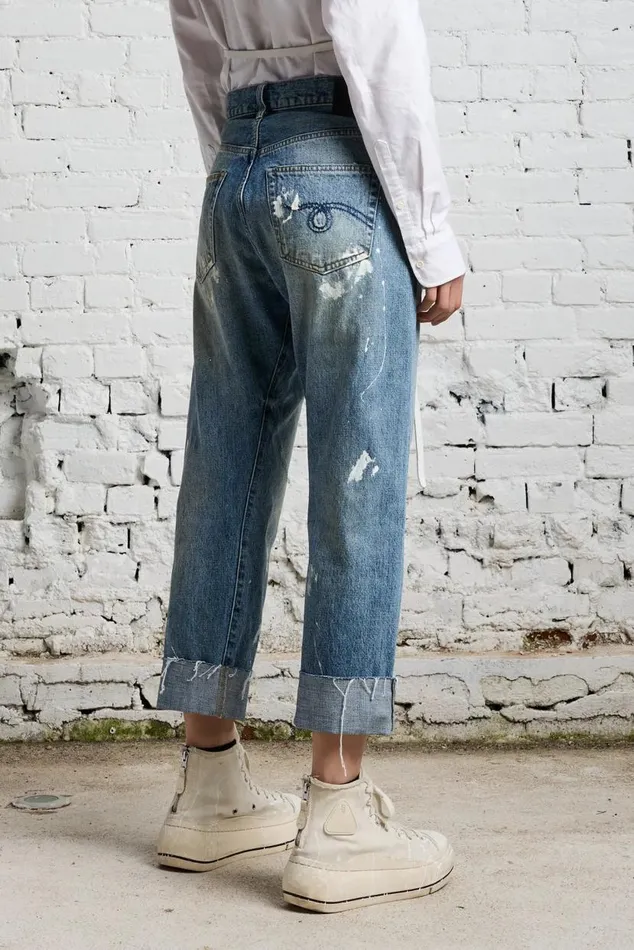 CROSSOVER JEAN 8211 ESTILL BLUE Women R13 Denim