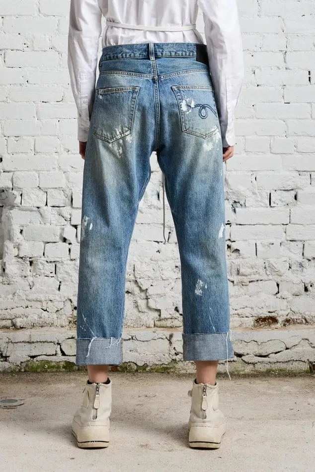 CROSSOVER JEAN 8211 ESTILL BLUE Women R13 Denim