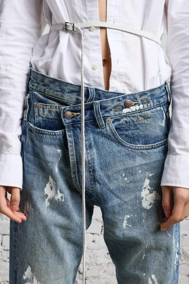 CROSSOVER JEAN 8211 ESTILL BLUE Women R13 Denim