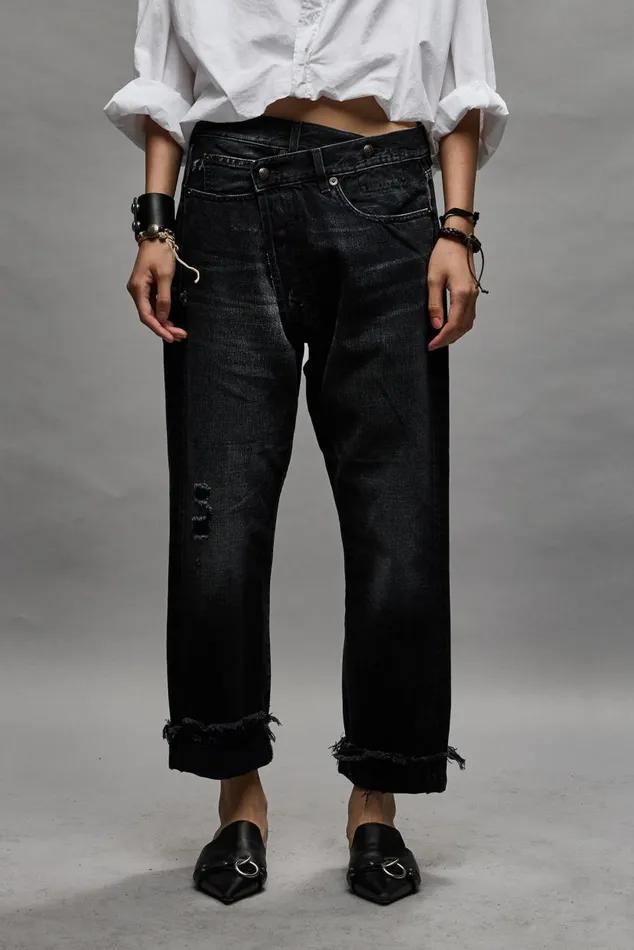 Crossover Jean 8211 Jake Black Women R13 Denim