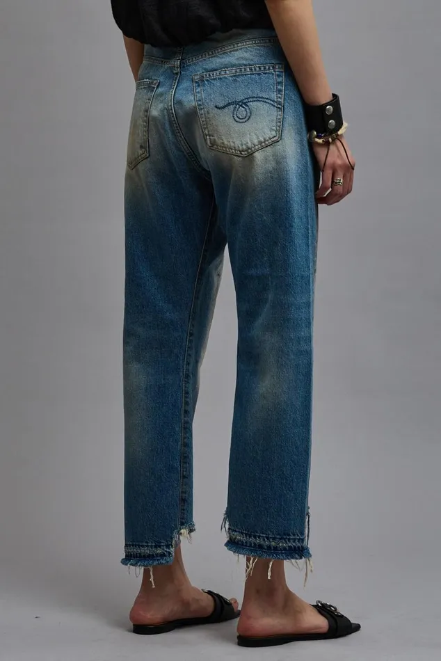 CROSSOVER JEAN 8211 TURNER BLUE Women R13 Denim