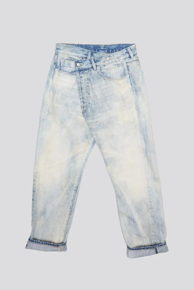 CROSSOVER JEAN 8211 VINTAGE ASH BLUE Women R13 Denim