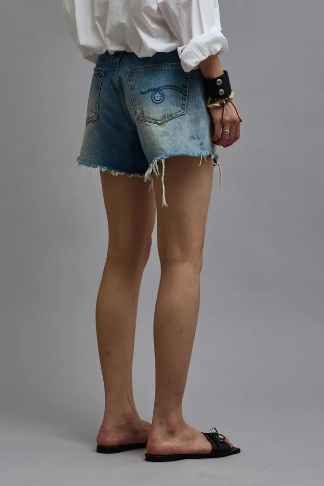 CROSSOVER SHORT 8211 TURNER BLUE Women R13 Denim