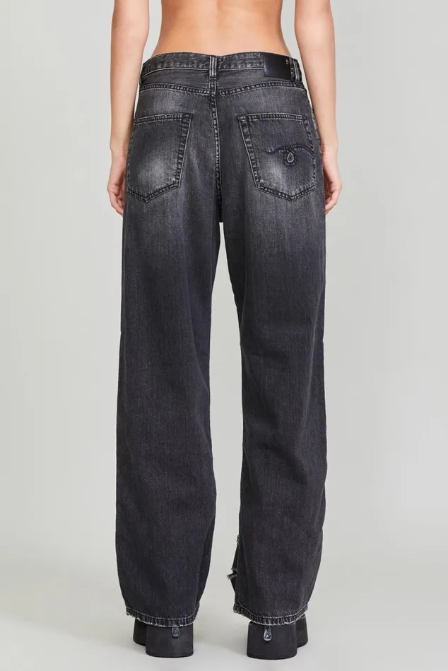 D039ARCY LOOSE JEAN 8211 ELLERY BLACK Women R13 Denim