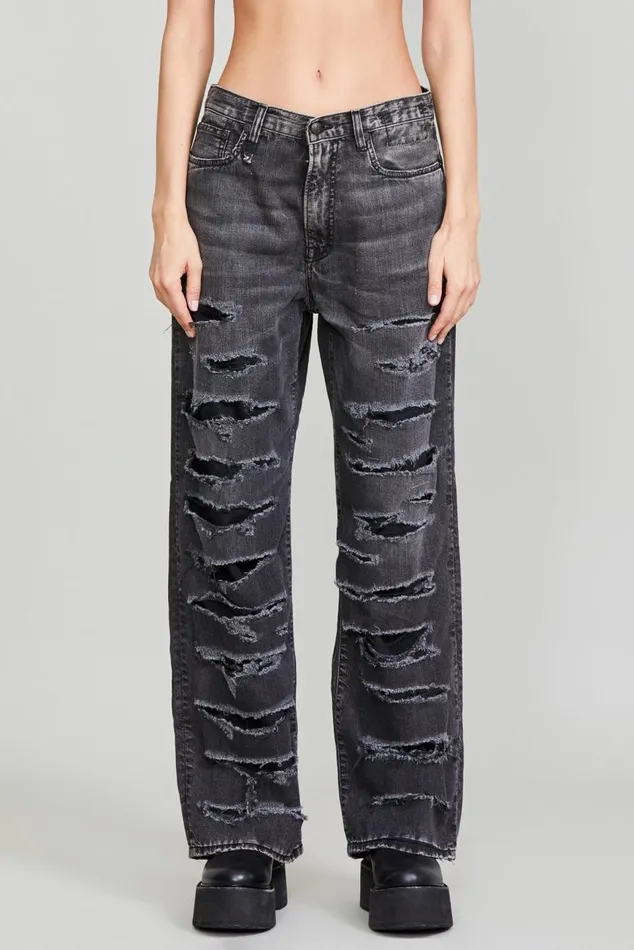 D039ARCY LOOSE JEAN 8211 ELLERY BLACK Women R13 Denim