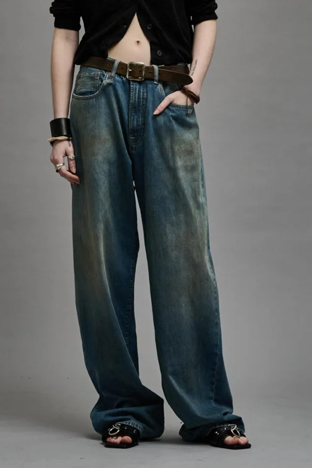 D039ARCY LOOSE JEAN 8211 WILTON INDIGO Women R13 Denim