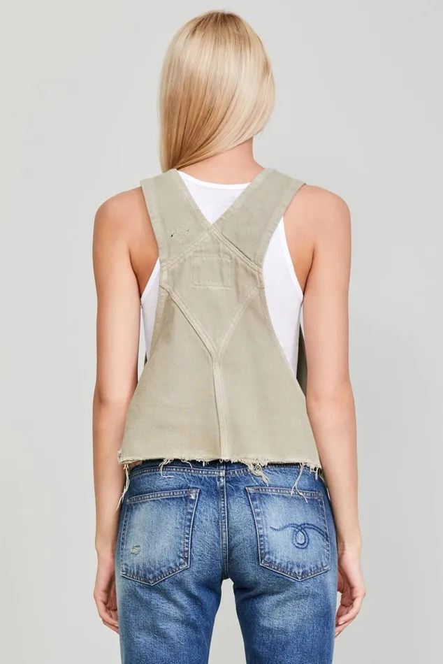 DAMON OVERALL BIB 8211 KHAKI Women R13 Tops