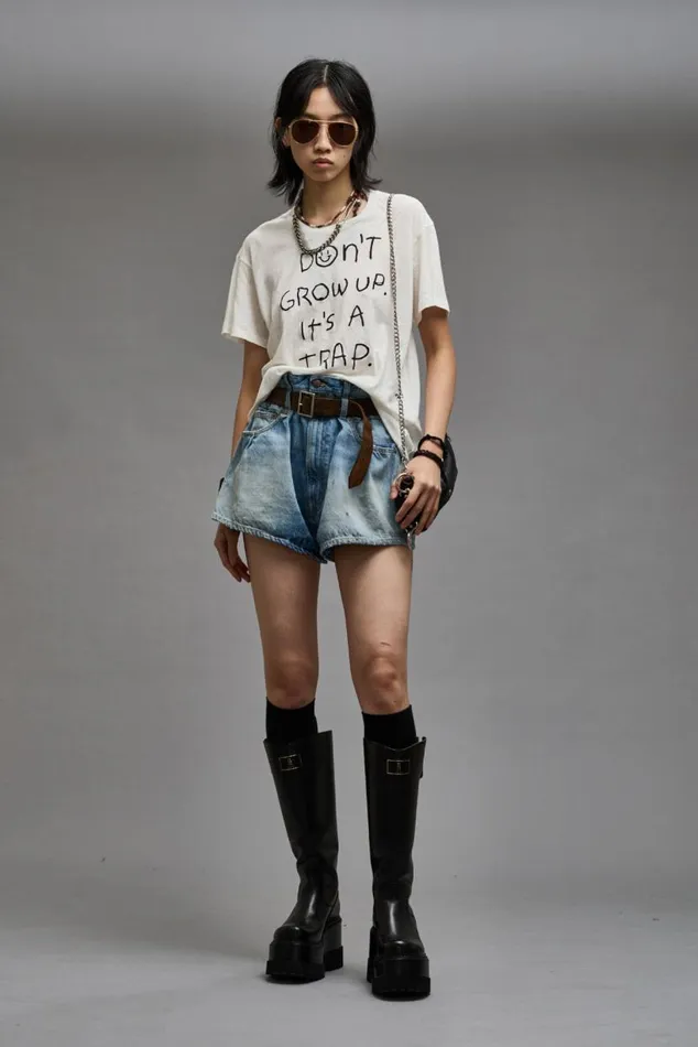 DON039T GROW UP BOY T 8211 ECRU Women R13 TShirts