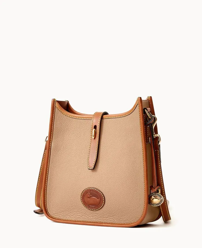 Dooney and Bourke All Weather Leather 30 Crossbody 22 Taupe WomenMen Crossbodies Dooney and Bourke All Weather Leather 30 Crossbody 22 Taupe WomenMen Crossbodies