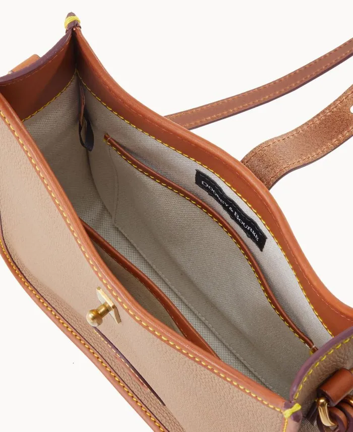Dooney and Bourke All Weather Leather 30 Crossbody 22 Taupe WomenMen Crossbodies Dooney and Bourke All Weather Leather 30 Crossbody 22 Taupe WomenMen Crossbodies