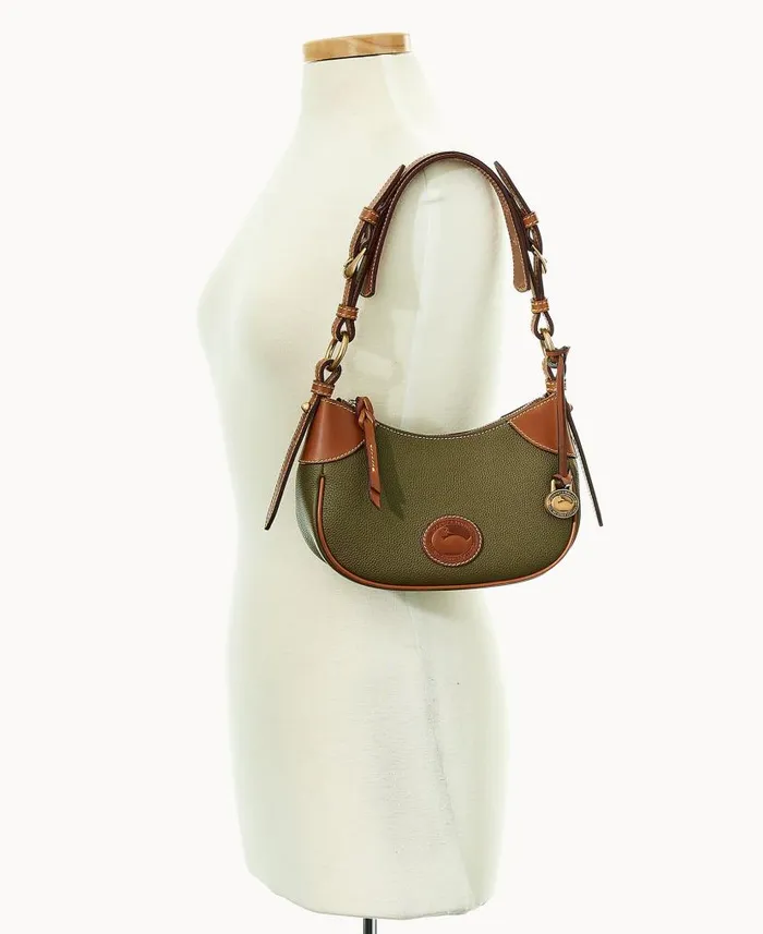 Dooney and Bourke All Weather Leather 30 Demi Shoulder 22 Green WomenMen Shoulder Bags Dooney and Bourke All Weather Leather 30 Demi Shoulder 22 Green WomenMen Shoulder Bags