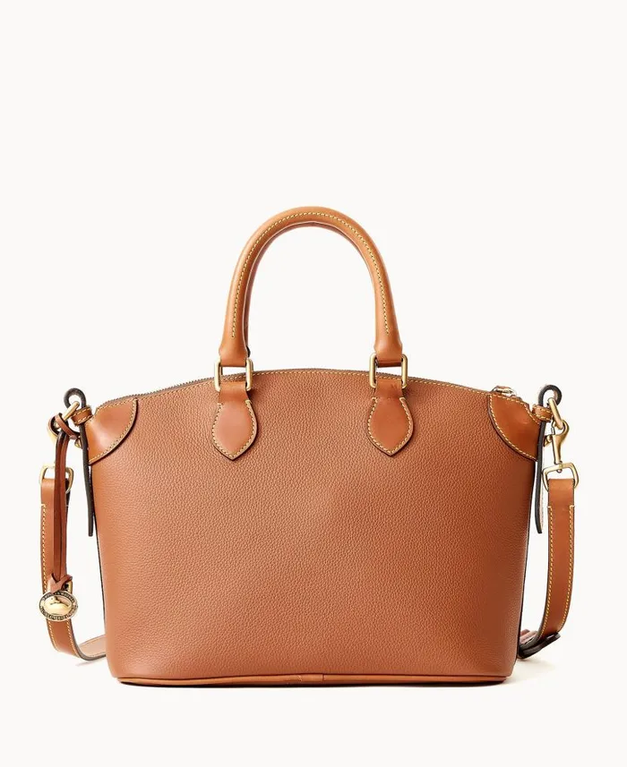 Dooney and Bourke All Weather Leather 30 Domed Satchel 30 Caramel WomenMen Satchels Dooney and Bourke All Weather Leather 30 Domed Satchel 30 Caramel WomenMen Satchels
