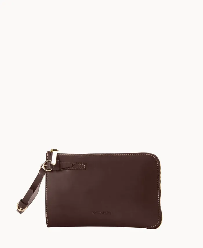 Dooney and Bourke Alto Lora Chocolate WomenMen Wallets