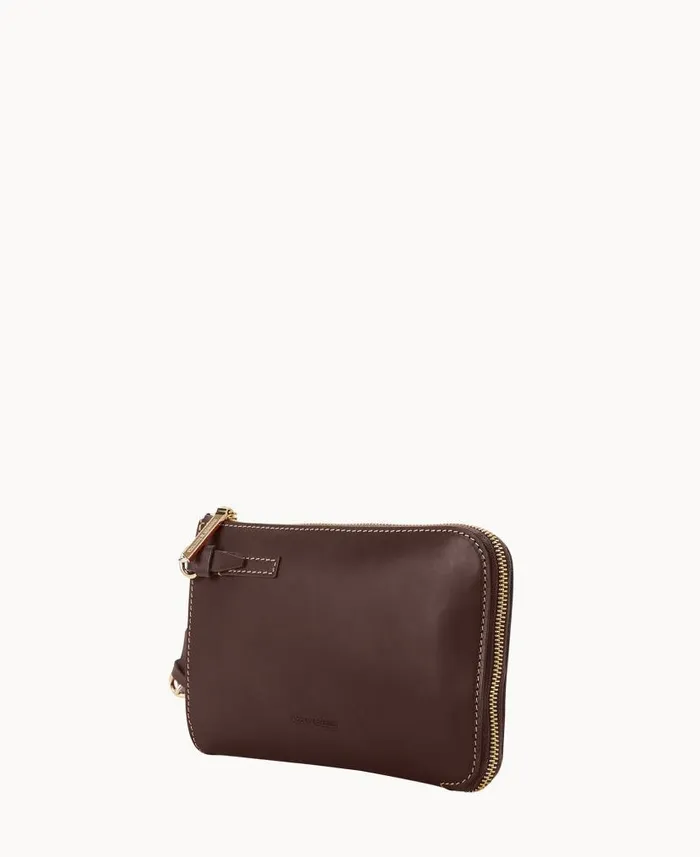 Dooney and Bourke Alto Lora Chocolate WomenMen Wallets