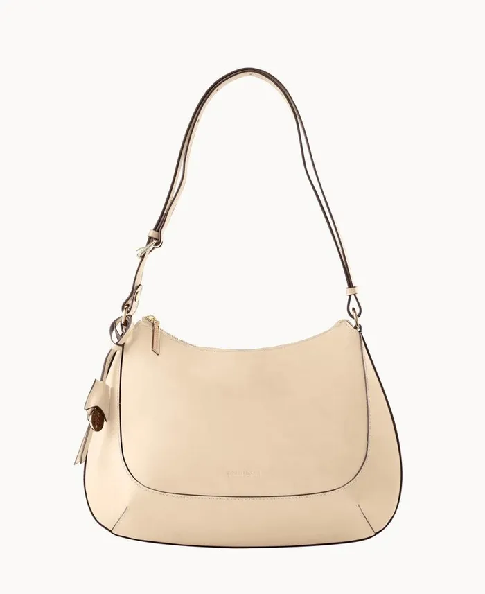 Dooney and Bourke Alto Raimona Bone WomenMen Shoulder Bags