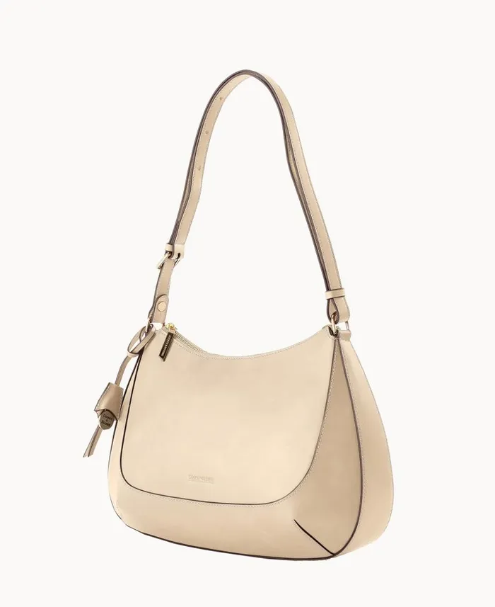 Dooney and Bourke Alto Raimona Bone WomenMen Shoulder Bags