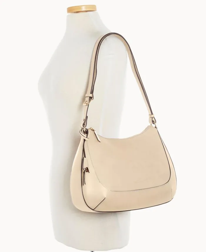 Dooney and Bourke Alto Raimona Bone WomenMen Shoulder Bags