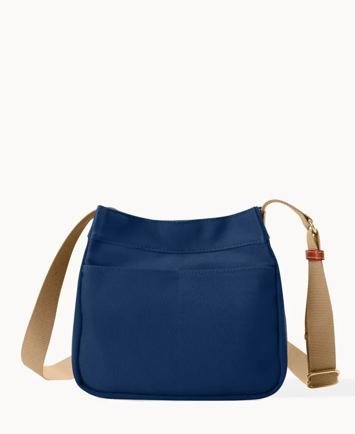 Dooney and Bourke Canvas Crossbody 24 Navy WomenMen Crossbodies