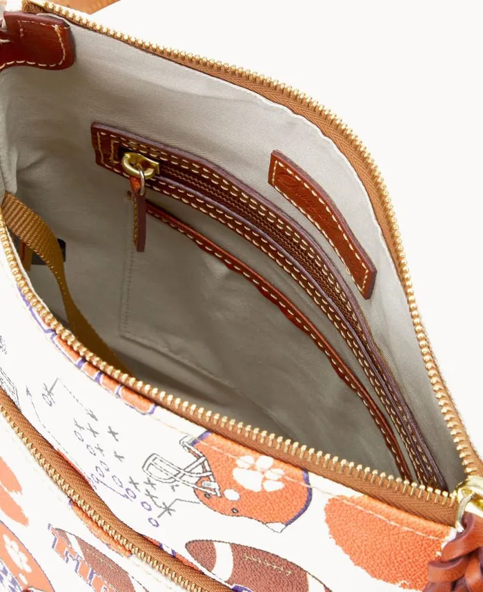 Dooney and Bourke Collegiate Clemson University Crossbody Clemson WomenMen Crossbodies Dooney and Bourke Collegiate Clemson University Crossbody Clemson WomenMen Crossbodies
