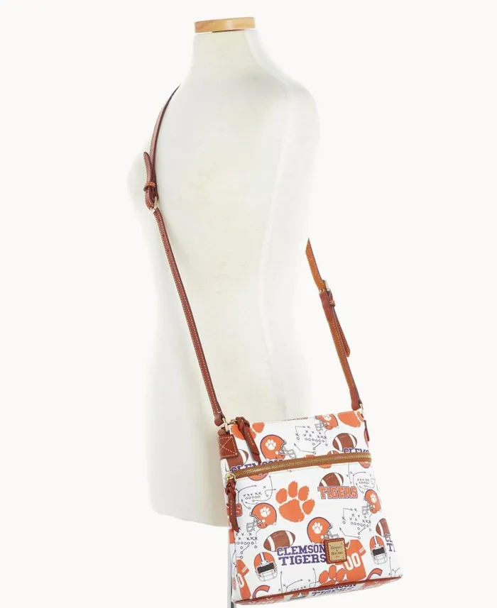 Dooney and Bourke Collegiate Clemson University Crossbody Clemson WomenMen Crossbodies Dooney and Bourke Collegiate Clemson University Crossbody Clemson WomenMen Crossbodies
