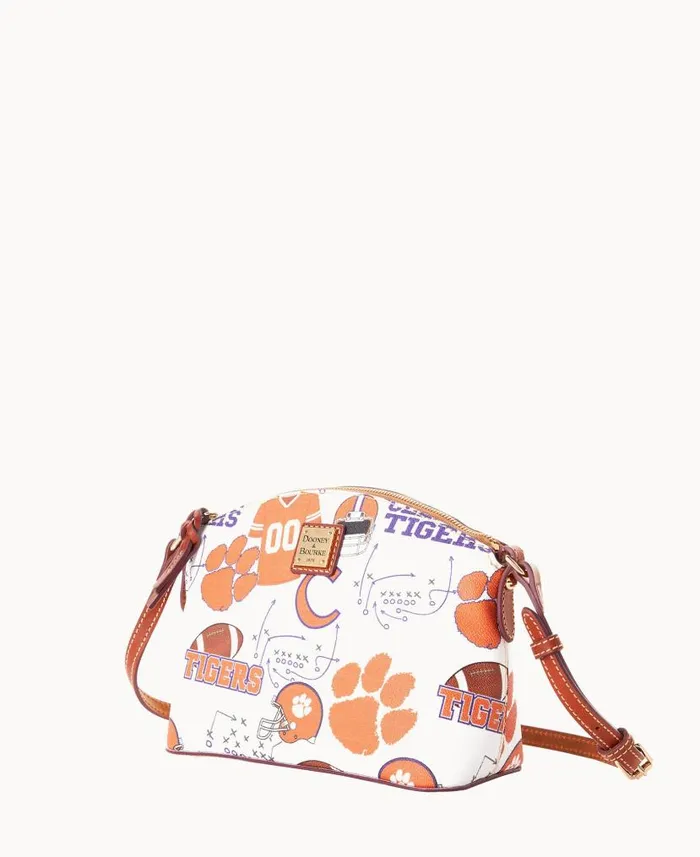 Dooney and Bourke Collegiate Clemson University Suki Crossbody Clemson WomenMen Crossbodies Dooney and Bourke Collegiate Clemson University Suki Crossbody Clemson WomenMen Crossbodies