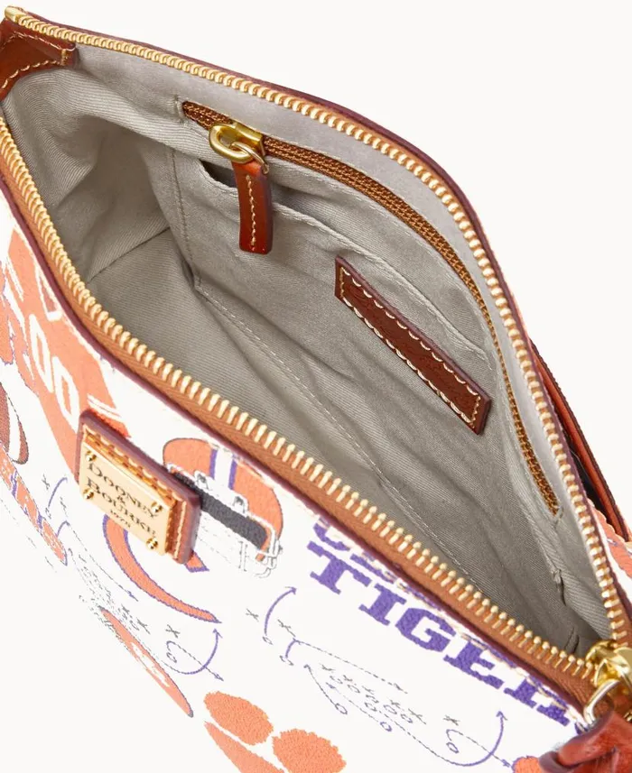 Dooney and Bourke Collegiate Clemson University Suki Crossbody Clemson WomenMen Crossbodies Dooney and Bourke Collegiate Clemson University Suki Crossbody Clemson WomenMen Crossbodies