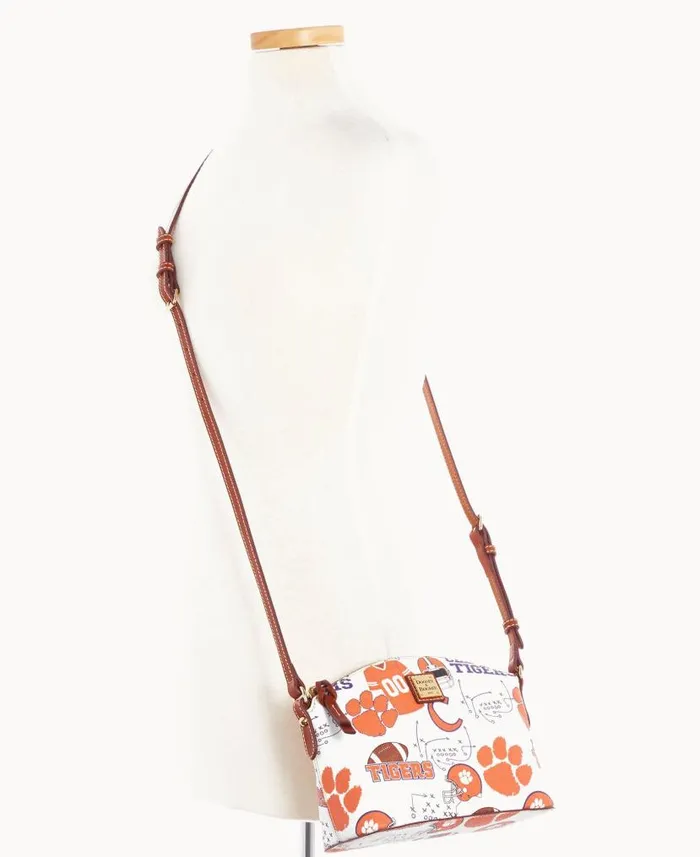 Dooney and Bourke Collegiate Clemson University Suki Crossbody Clemson WomenMen Crossbodies Dooney and Bourke Collegiate Clemson University Suki Crossbody Clemson WomenMen Crossbodies