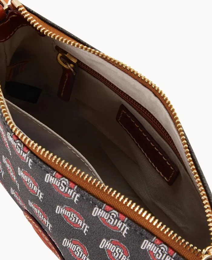 Dooney and Bourke Collegiate Ohio State University Crossbody Pouchette Ohio State WomenMen Crossbodies Dooney and Bourke Collegiate Ohio State University Crossbody Pouchette Ohio State WomenMen Crossbodies