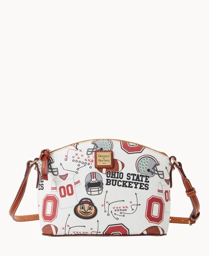 Dooney and Bourke Collegiate Ohio State University Suki Crossbody Ohio State WomenMen Crossbodies