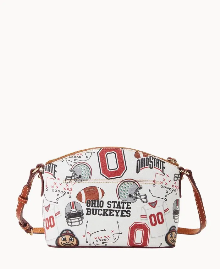 Dooney and Bourke Collegiate Ohio State University Suki Crossbody Ohio State WomenMen Crossbodies Dooney and Bourke Collegiate Ohio State University Suki Crossbody Ohio State WomenMen Crossbodies
