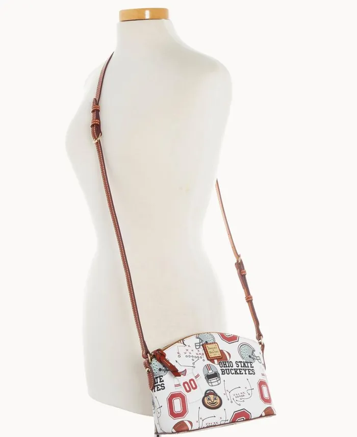 Dooney and Bourke Collegiate Ohio State University Suki Crossbody Ohio State WomenMen Crossbodies Dooney and Bourke Collegiate Ohio State University Suki Crossbody Ohio State WomenMen Crossbodies