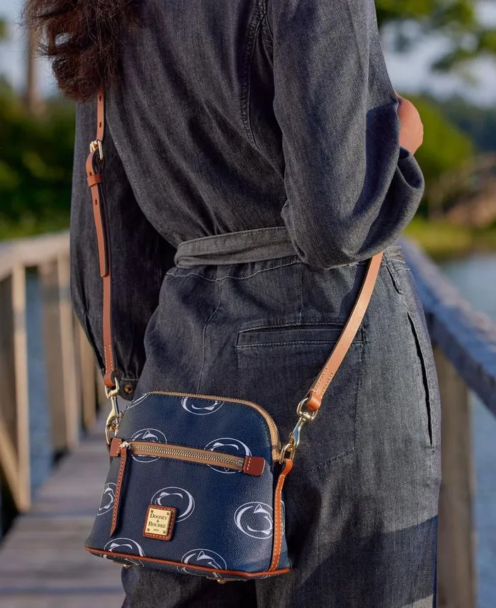 Dooney and Bourke Collegiate Penn State University Domed Crossbody Penn State WomenMen Crossbodies Dooney and Bourke Collegiate Penn State University Domed Crossbody Penn State WomenMen Crossbodies