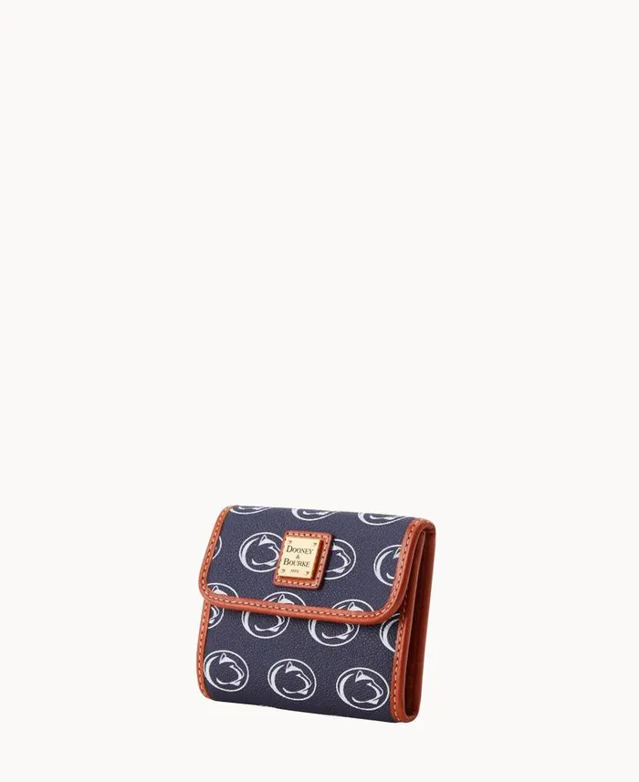 Dooney and Bourke Collegiate Penn State University Flap Credit Card Wallet Penn State WomenMen Wallets Dooney and Bourke Collegiate Penn State University Flap Credit Card Wallet Penn State WomenMen Wallets