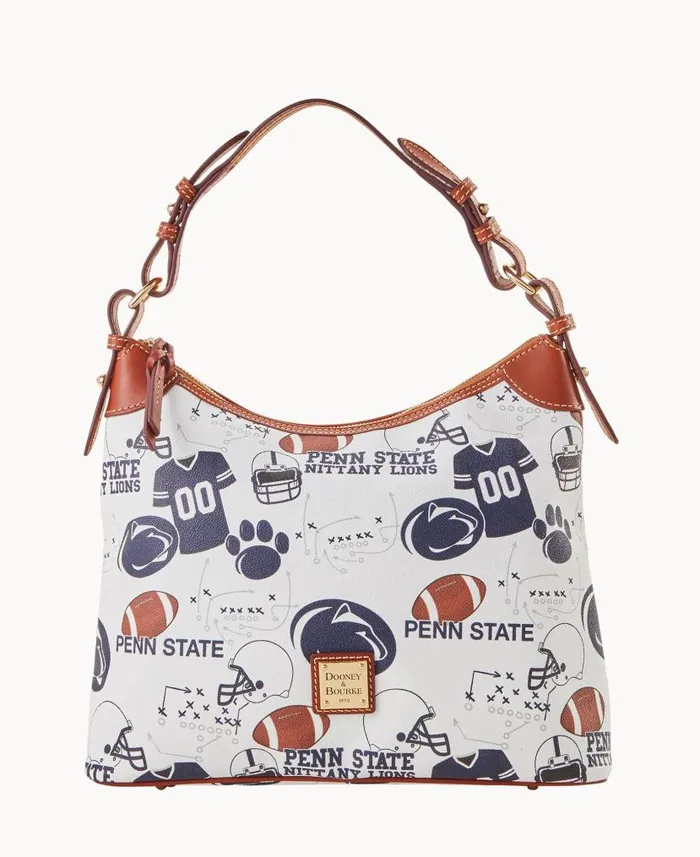 Dooney and Bourke Collegiate Penn State University Hobo Penn State WomenMen Shoulder Bags Dooney and Bourke Collegiate Penn State University Hobo Penn State WomenMen Shoulder Bags