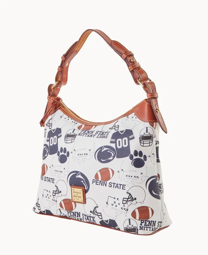 Dooney and Bourke Collegiate Penn State University Hobo Penn State WomenMen Shoulder Bags Dooney and Bourke Collegiate Penn State University Hobo Penn State WomenMen Shoulder Bags