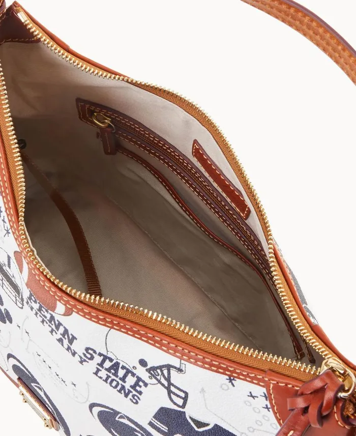 Dooney and Bourke Collegiate Penn State University Hobo Penn State WomenMen Shoulder Bags Dooney and Bourke Collegiate Penn State University Hobo Penn State WomenMen Shoulder Bags