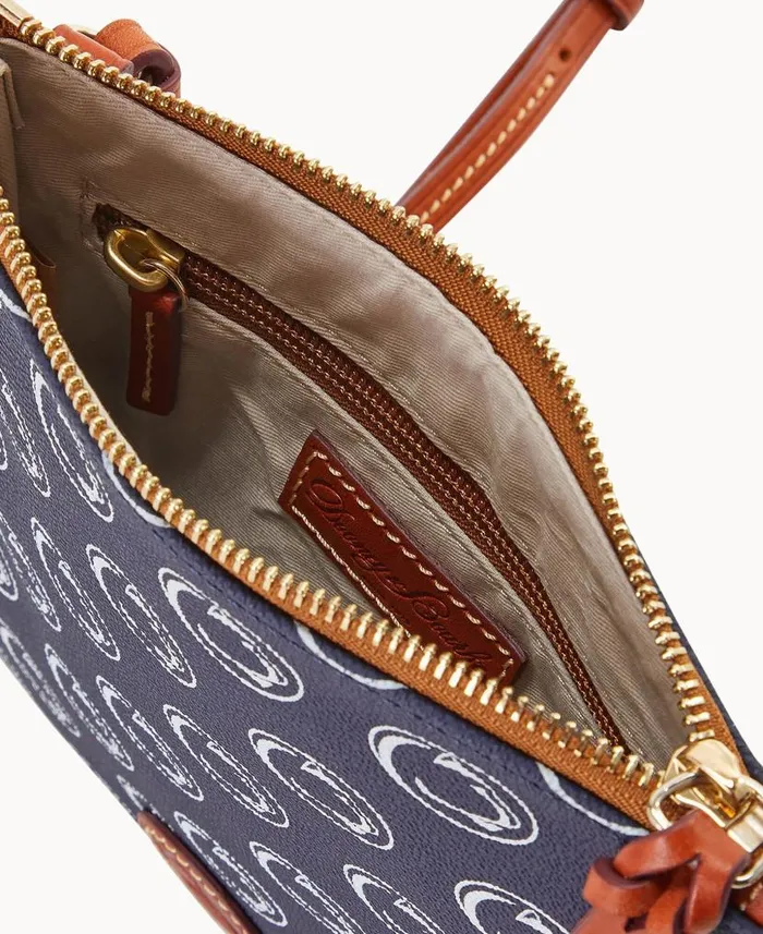 Dooney and Bourke Collegiate Penn State University North South Top Zip Crossbody Penn State WomenMen Crossbodies Dooney and Bourke Collegiate Penn State University North South Top Zip Crossbody Penn State WomenMen Crossbodies