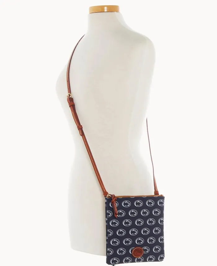 Dooney and Bourke Collegiate Penn State University North South Top Zip Crossbody Penn State WomenMen Crossbodies Dooney and Bourke Collegiate Penn State University North South Top Zip Crossbody Penn State WomenMen Crossbodies