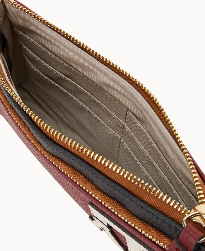 Dooney and Bourke Collegiate Texas Achr38M Double Zip Wristlet Texas Aandm WomenMen Wallets Dooney and Bourke Collegiate Texas Achr38M Double Zip Wristlet Texas Aandm WomenMen Wallets