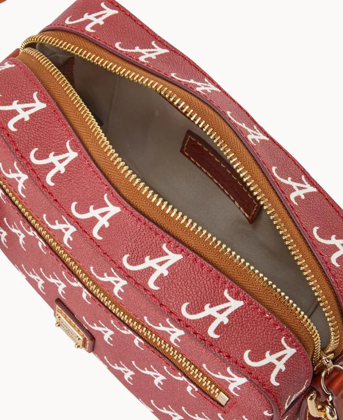 Dooney and Bourke Collegiate University Of Alabama Camera Zip Crossbody U Of Alabama WomenMen Crossbodies Dooney and Bourke Collegiate University Of Alabama Camera Zip Crossbody U Of Alabama WomenMen Crossbodies