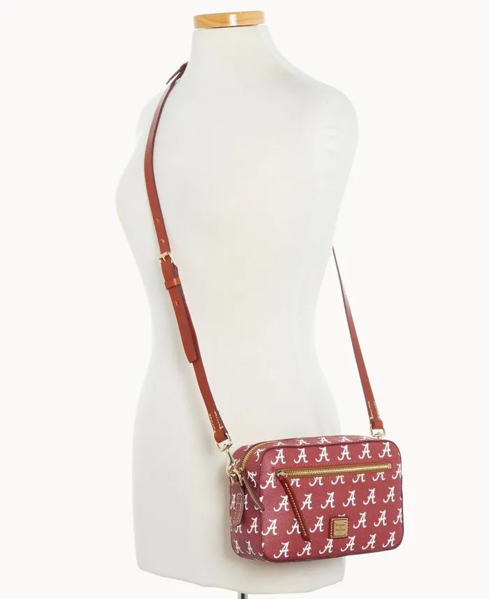 Dooney and Bourke Collegiate University Of Alabama Camera Zip Crossbody U Of Alabama WomenMen Crossbodies Dooney and Bourke Collegiate University Of Alabama Camera Zip Crossbody U Of Alabama WomenMen Crossbodies