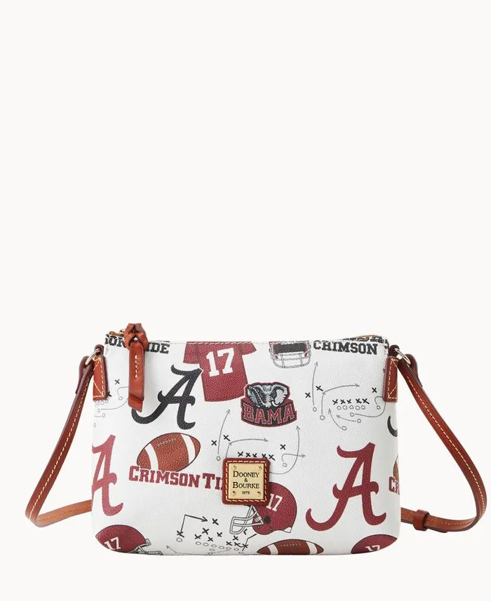 Dooney and Bourke Collegiate University Of Alabama Crossbody Pouchette U Of Alabama WomenMen Crossbodies Dooney and Bourke Collegiate University Of Alabama Crossbody Pouchette U Of Alabama WomenMen Crossbodies