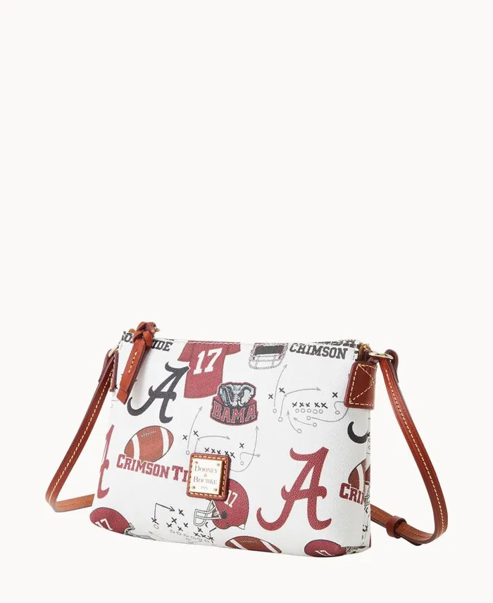 Dooney and Bourke Collegiate University Of Alabama Crossbody Pouchette U Of Alabama WomenMen Crossbodies Dooney and Bourke Collegiate University Of Alabama Crossbody Pouchette U Of Alabama WomenMen Crossbodies